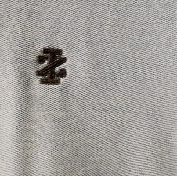 IZOD Short Sleeve Solid Lt. Blue Polo Shirt  - Size XL - Picture 4 of 5